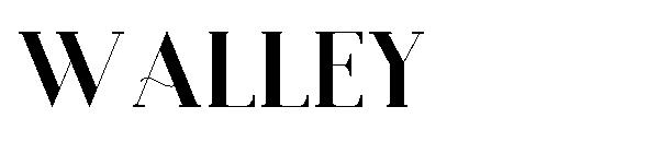 WALLEY字体