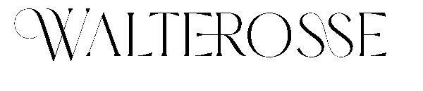 Walterosse字体