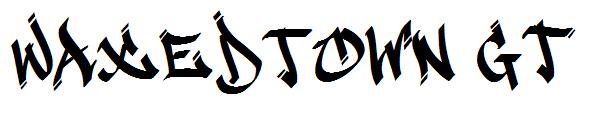 Waxedtown GT字体