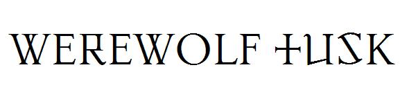 Werewolf Tusk字体