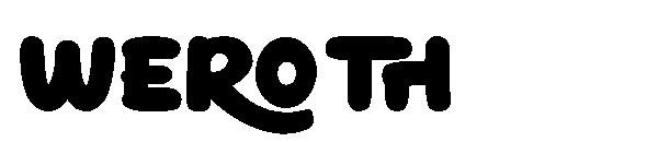 WEROTH字体