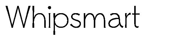 Whipsmart字体