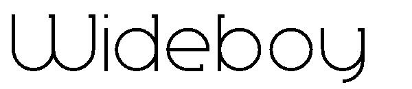 Wideboy字体