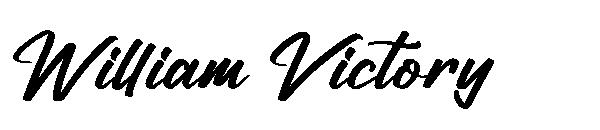William Victory字体