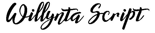 Willynta Script字体