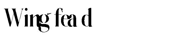 Wingfead字体