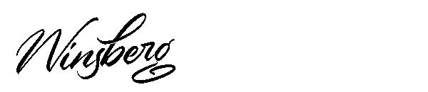 Winsberg字体