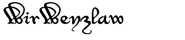 WirWenzlaw字体