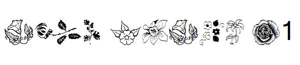 wmflowers1字体