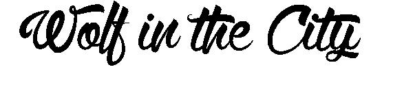 Wolf in the City字体