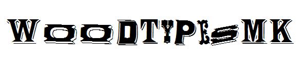 WoodTypesMK字体