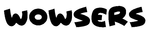 Wowsers字体