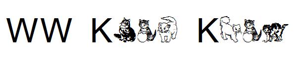WW Kute Kats字体