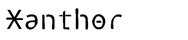 Xanthor字体