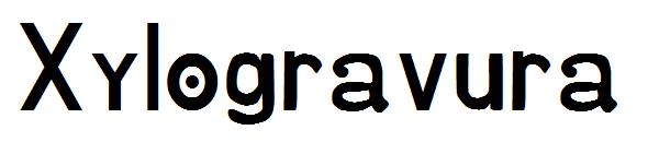 Xylogravura字体
