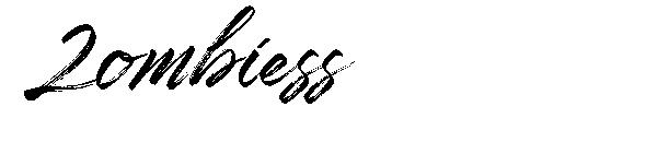 Zombiess字体