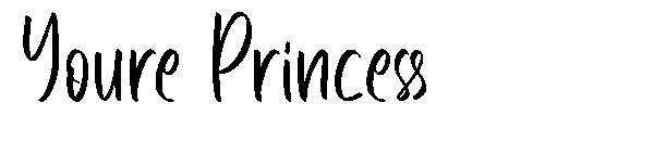 Youre Princess字体
