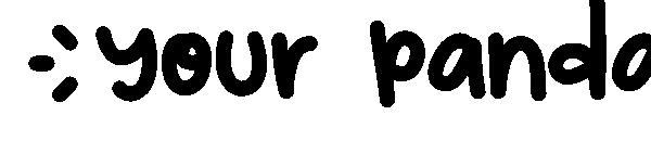 Your Panda字体