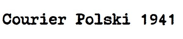 Courier Polski 1941字体