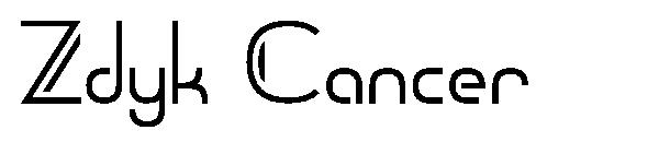 Zdyk Cancer字体