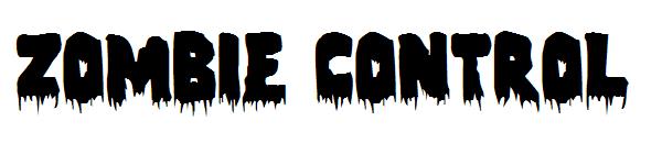 Zombie Control字体