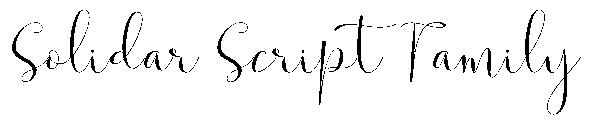 Solidar Script Family