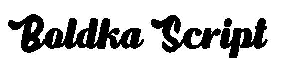Boldka Script