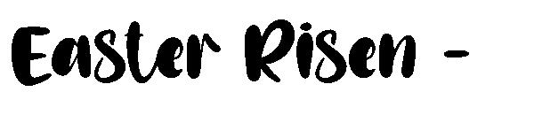 Easter Risen -