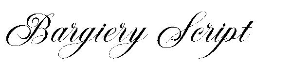 Bargiery Script