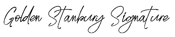 Golden Stanbury Signature