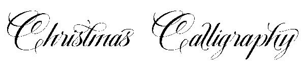 Christmas Calligraphy