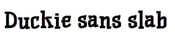 Duckie sans slab