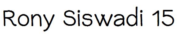 Rony Siswadi 15