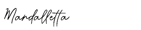 Mandalletta字体