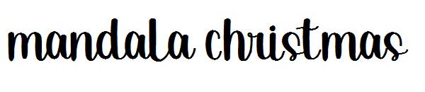 mandala christmas