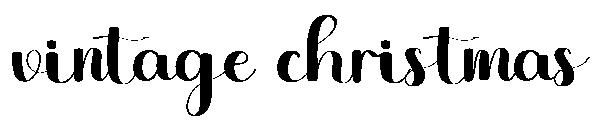 vintage christmas