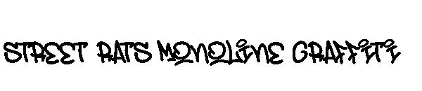 street rats monoline graffiti