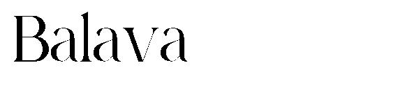 Balava字体