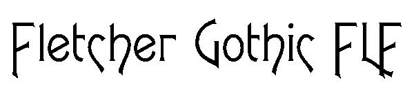 Fletcher Gothic FLF字体