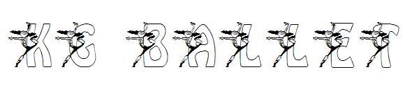KG BALLET字体