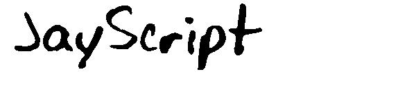 JayScript字体