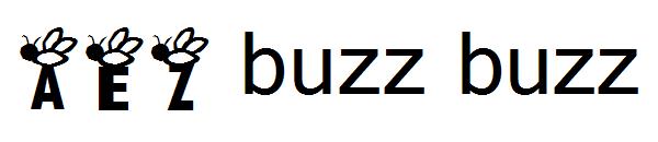 AEZ buzz buzz字体