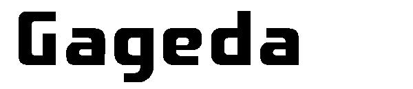 Gageda 字体