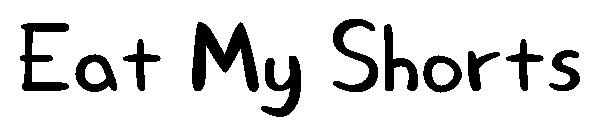 Eat My Shorts字体