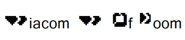 Viacom V Of Doom字体