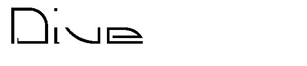 Dive字体