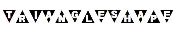 Triangleshape字体