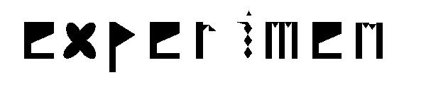 experimen字体