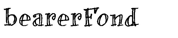 bearerFond字体