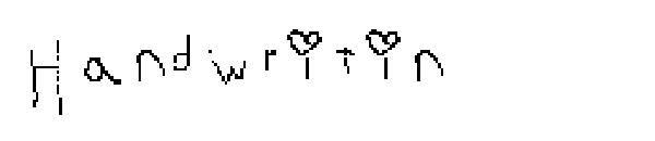 Handwritin字体